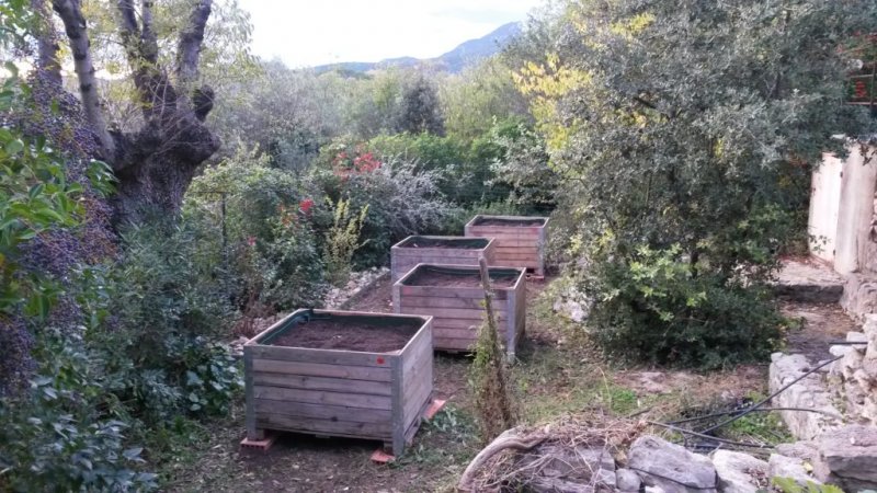 Aménagement terrasse de jardin à Lavérune